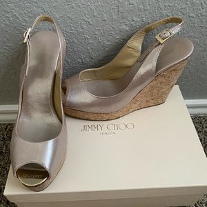 Jimmy Choo wedges in great condition